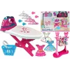 ROWE Pink Toy Ironing Set with Ironing Board and Hangers