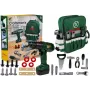 LEAN TOYS DIY Seljakotiga Tööriistakomplekt Puur 100-osaline