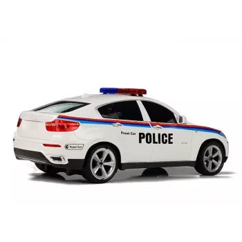 Puldist juhitav auto politsei kupee R/C 4861 Lean Toys
