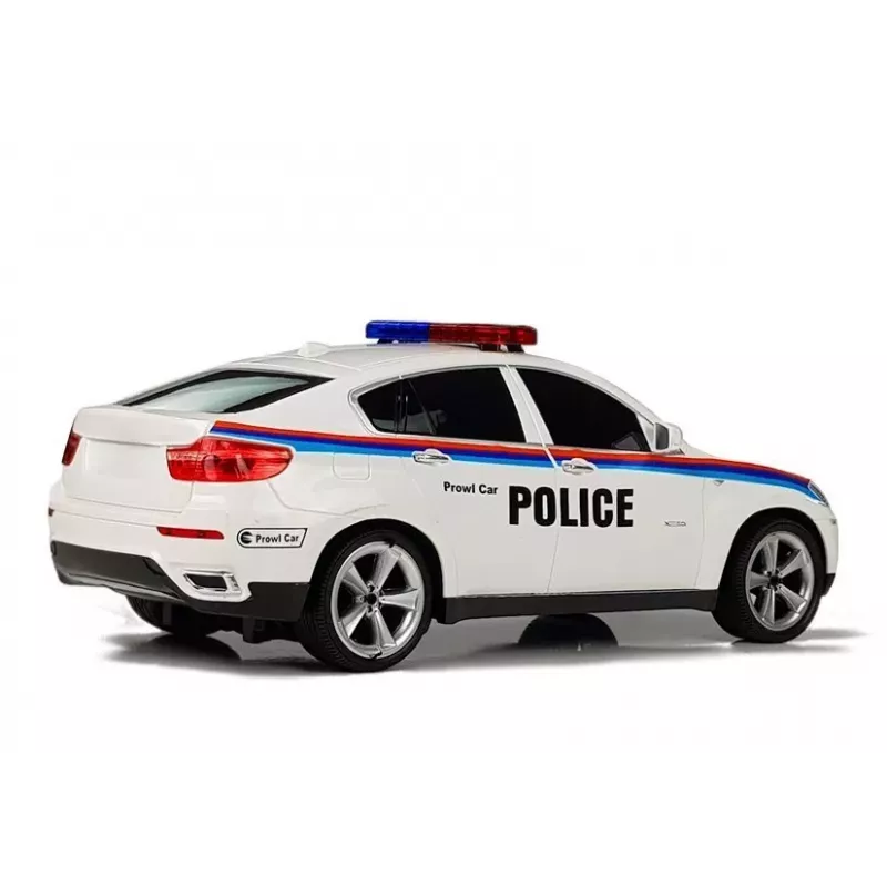 Puldist juhitav auto politsei kupee R/C 4861 Lean Toys