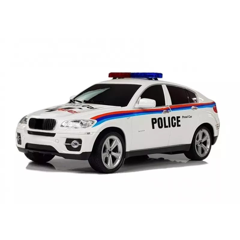 Puldist juhitav auto politsei kupee R/C 4861 Lean Toys