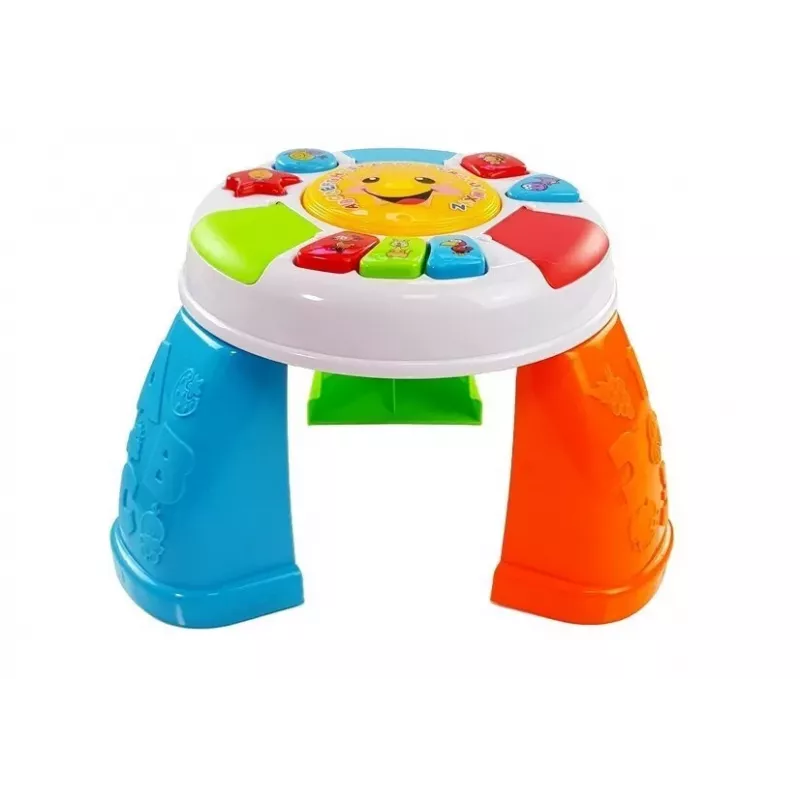LEAN TOYS Õppelaud Beebile Värviline Helidega