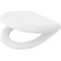 DEANTE Soft-Close Toilet Seat D-Shape White Duroplast Quick Release