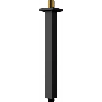 DEANTE Lae Dušipea 250 mm Matt Must Arnika Nero