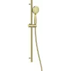 DEANTE Squero 3-Function Shower Set with Rail, Chrome, 100mm Hand Shower