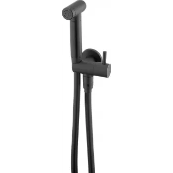 DEANTE Point Bideti Komplekt Nurgaga Ühendusega - Vastuvõtuhoidik, Kroom, 150 cm Voolik