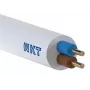 NKT majanduskaabel OMY 2x1mm2 300/300V valge rull 100m