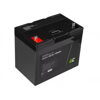 Greencell LiFePO4 Aku fotogalvaanilistele haagissuvilatele ja paatidele 12V 12.8V 80Ah