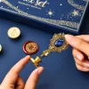 LEAN TOYS Vahapitsati komplekt Vahapitsat kaunistamiseks - 6-osaline komplekt messingpitsati, sulatuslusika, vahapulkade ja teeküünlaga