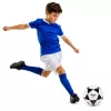 LEAN TOYS Treeningjalgpall muruväljakule must-valge Milasa 22cm suurus 5