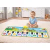LEAN TOYS Interaktiivne tantsumatt klaveriga Loomaaia loomad 10 meloodiat 126 cm