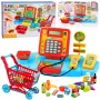 LEAN TOYS Interaktiivne ostukorv skanneri ja kaaluga