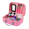 LEAN TOYS Beauty Set Cosmetic Bag For Children Nail Accessories Dryer 20 pcs