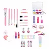 LEAN TOYS Beauty Set Lastekosmeetikakarp Roosa Ükssarvik 72 tk