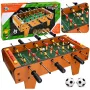 LEAN TOYS Lauajalgpall Mänguautomaat Mini Puidust Mängulaud 50x25 cm