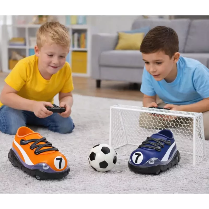 LEAN TOYS Remote Control Soccer Shoes RC Game Soccer Football Goal Ball