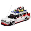 LEAN TOYS Ehitusklotsid Auto Ghost Bus Valge 631 tk
