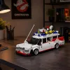 LEAN TOYS Ehitusklotsid Auto Ghost Bus Valge 631 tk