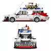 LEAN TOYS Ehitusklotsid Auto Ghost Bus Valge 631 tk