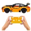 LEAN TOYS RC Auto Kaugjuhitav Ehituse Klotsid Oranž 545 tk.