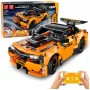 LEAN TOYS RC Auto Kaugjuhitav Ehituse Klotsid Oranž 545 tk.