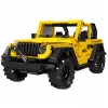 LEAN TOYS Ehitusklotsid Auto Maastikusõiduk Wrangler Kollane 746 tk