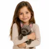 LEAN TOYS Pehme mänguasi Prantsuse buldog Pruun 22 cm