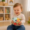 LEAN TOYS Interaktiivne sensoorne mänguasi Elevandiauto väikelastele Hall