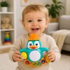 LEAN TOYS Interaktiivne mänguasi Pingviin Klaver Trumm Helmesegisti Pall