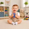 LEAN TOYS Interaktiivne õppetelefon väikelastele loomahääled tuled