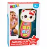 LEAN TOYS Interaktiivne beebitelefon Kassi peegel kõristi tuled heli
