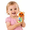 LEAN TOYS Interaktiivne beebitelefon Mängukaru peegli, kõristi, tulede ja helidega