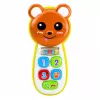 LEAN TOYS Interaktiivne beebitelefon Mängukaru peegli, kõristi, tulede ja helidega