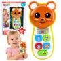 LEAN TOYS Interaktiivne beebitelefon Mängukaru peegli, kõristi, tulede ja helidega