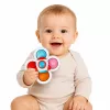 LEAN TOYS Meeleelamuse spinnrid imikutele iminapaga Pop-It värviline 3 tk