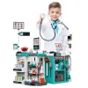 LEAN TOYS Suur arstikomplekt arstilaud valgus helid tarvikud 77 tk