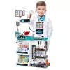 LEAN TOYS Suur arstikomplekt arstilaud valgus- ja heliefektidega tarvikud 61 tk