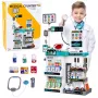 LEAN TOYS Suur arstikomplekt arstilaud valgus- ja heliefektidega tarvikud 61 tk