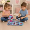 LEAN TOYS Teeserviit papagoidega, metall, eksootiline muster, 12 tk