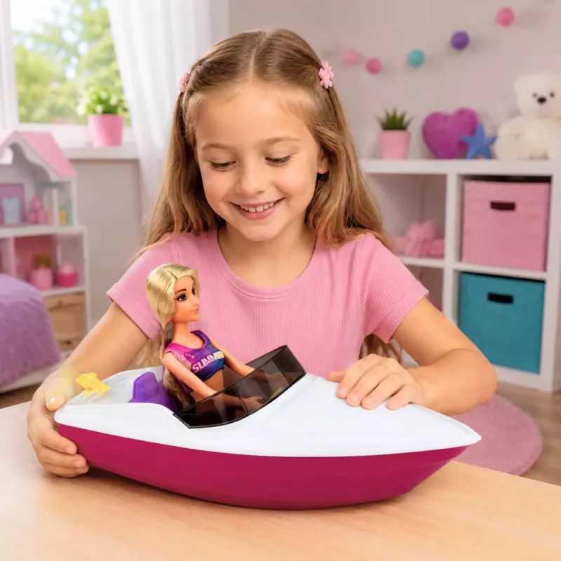 LEAN TOYS Anlily nukk mootorpaadis koer kutsikas vest laud aksessuaaride komplekt