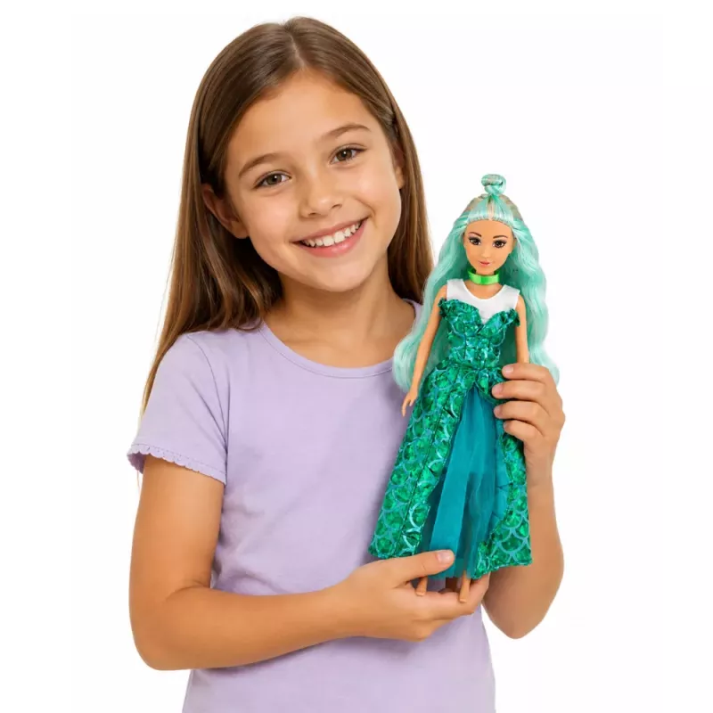 LEAN TOYS Anlily Veider Nukk Fantaasiakostüümide, Kleitide, Aksessuaaride ja Kingadega