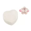 LEAN TOYS Anlily Bride Doll in White Wedding Dress with Lace Accessories Set