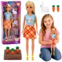 LEAN TOYS Anlily nukk valge jänese ja porganditega porgandialuse komplekt
