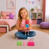 LEAN TOYS Anlily nukk spordiriietuses hantlite, veepudeli, koti ja aksessuaaride komplektiga