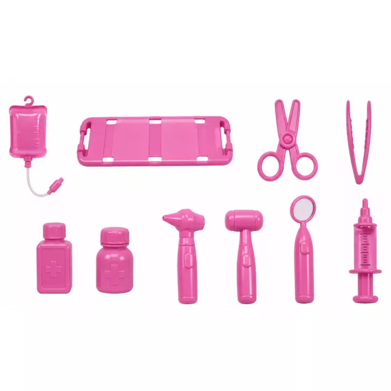 LEAN TOYS Anlily Doll Doctor in Ambulance Medical Accessories Set