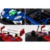 LEAN TOYS Ehitusklotsid Sportauto GT2016 Võidusõit Näidiskarp 347 tk