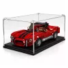 LEAN TOYS Ehitusklotsid Klassikaline Auto S.Cobra Punane Vitriin 391 tk