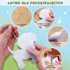 LEAN TOYS Loominguline õmblusmänguasjade komplekt, vildist kassid, plüüsist DIY 6 tk