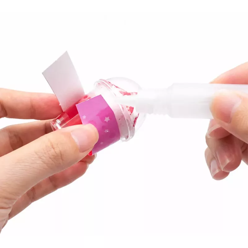 LEAN TOYS DIY Loomingukomplekt: Loo, Kaunista, Squishy Piimakokteilid