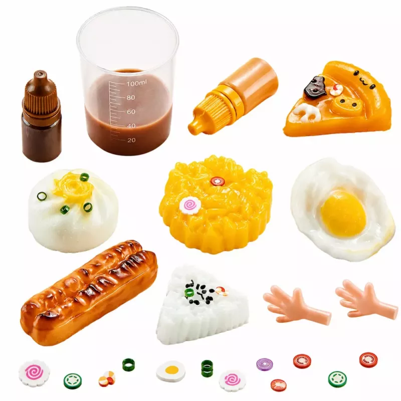 LEAN TOYS Looming ja Kunstikomplekt: DIY Squishy Dekoratiivne Hommikusöögitoit